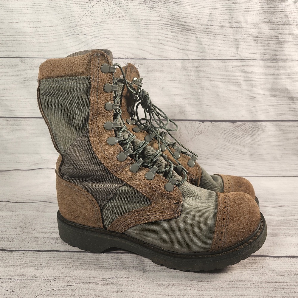 Corcoran Women's Jump Boots 87257 Military Combat Boots Sage USA 6.5 M